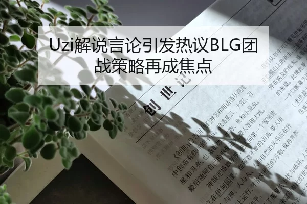 Uzi解说言论引发热议BLG团战策略再成焦点
